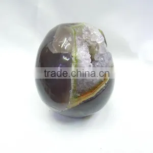 Crystal Hand Carving Amethyst Skull for Sale With High Quality Geode Good for Art Collection thumbnail-4