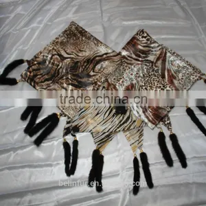 2015 Wholesale Warm Fur Fashion Personalized Real Fur Scarf thumbnail-3