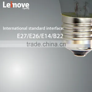 2016 New Desigin Japan 110v Round E27 Glass Led Light Bulb thumbnail-5