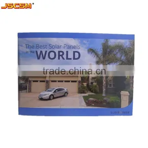 Hot 10 Inch Chrome Paper uv Printing Lcd Video Greeting Card Digital Business Card Video Brochure for Advertising thumbnail-6