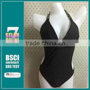 Hot Swimwear For Women,Sexy Monokini Bathing Suit Womens Bandage Swimsuit Summer Black Xxx China Girl Bikini Swimwear thumbnail-1