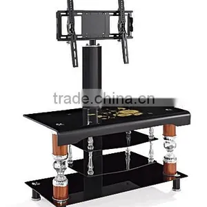 Plasma Glass TV Table thumbnail-2
