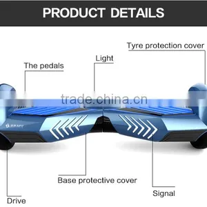 2 Wheel Fashion Hoverboard With 6.5inch Tyre Electric Skateboard 800w thumbnail-5