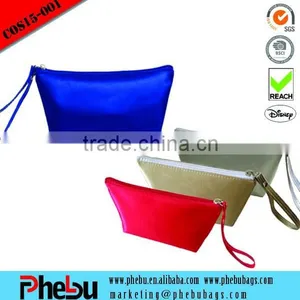 Fashion Microfiber Cosmetic Bag Colourful Ladie's Vanity Bag(COS15-001) thumbnail-1