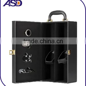High Quality Leather Wine Packaging Boxes Hot Selling thumbnail-2