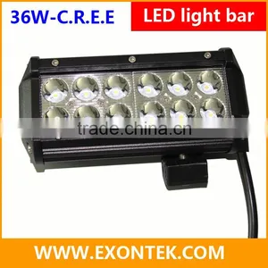 Aftermarket Car Parts 36W Work Lamp Flood 2 Row Led Offroad Light Bar Prompt Shipment thumbnail-1