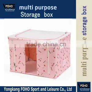 CL0044 2016 Pink Color New Modern Style Clothes Storage Container With Oxford Material thumbnail-1