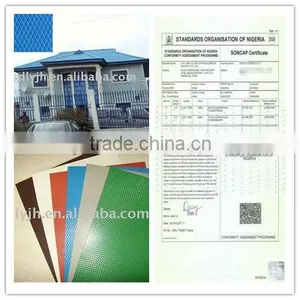 Embossed Coated Aluminum Coil 1200mm/1000mm With SONCAP,hot Sale in Nigeria thumbnail-1