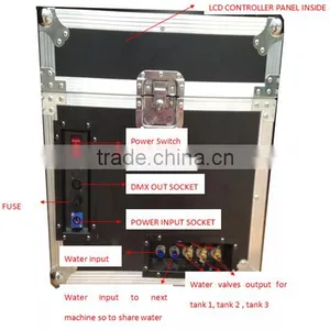 3000 w Water-base Dmx512 Stage Effect Low Lying Water Fog Machine Large Smoke Output Fog Machine thumbnail-5
