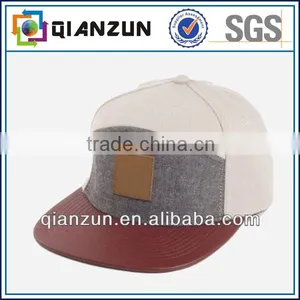 Design Your Own Flat Brim 5 Panel Camp Cap Wholesale thumbnail-1