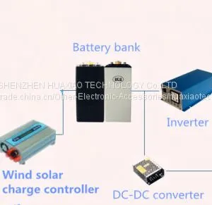 Solar Wind Generator LED Street Light Hybrid Charge Controller With Time and Light Control MPPT Funtion thumbnail-4