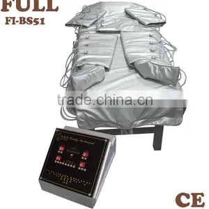 3 in 1 EMS Muscle Stimulation Far Infrared Sauna Blanket Body Wrap Thermal Blanket Slimming thumbnail-1