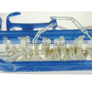 New PP 12Pcs Plastic Cheap Clothespins thumbnail-1