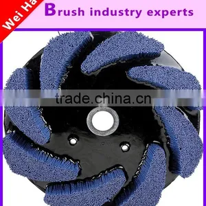 Abrasive Polishing Wheel, Dupont Silk Polishing Brush thumbnail-1