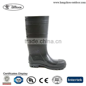 PVC Thigh Boots /Mens PVC Knee Boot/PVC Work Boots thumbnail-1