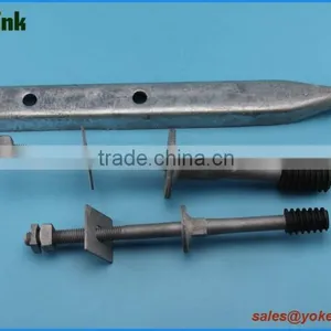 1" 1 3/8" Nylon or Lead Thread Head Forged Steel Pin thumbnail-2