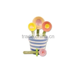 Flower Pot Measuring Spoon Baking Set thumbnail-1