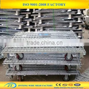 Folding Container Type Metal Storage Cage thumbnail-1