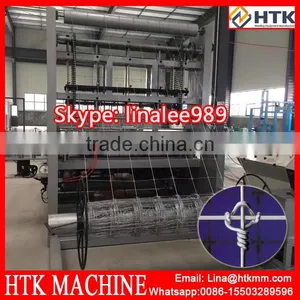HTK Factory Fixed Knot Field Fencing Machine/animal Fence Machine/grassland Fence Machine thumbnail-3
