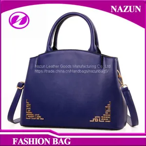 Hot Sale NEW Designer Brown Fashion Lady Bags Women PU Handbags thumbnail-2