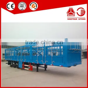 Cattle Trailer / Cow Carrier Semi Trailer thumbnail-1