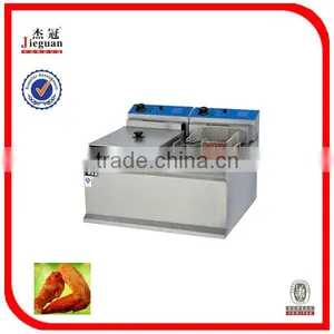 World-wide Renown Counter Top Electric 2 Tank Fryer 2 Basket(DF-904)(0086-13632272289) thumbnail-1