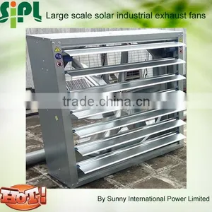 Vent Tool 300 Watt Solar Panel Powered Industrial Air Ventilation Fan Industrial Solar Wall Ventilating Fan thumbnail-1