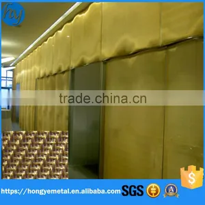 Scarce Precious Metal Wire Mesh, Decorative Metal Mesh Panels | Flat Wire Mesh Panels for Architectural,protective Indoor thumbnail-1
