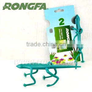2pcs per Set Green Solf Rubber Pastic Frogs thumbnail-6
