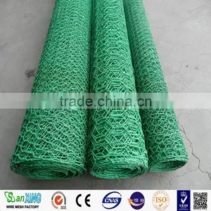 Corrosion Resistance PVC Hexagonal Wire Mesh For Fish Garden thumbnail-1