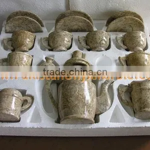 UNIQUE MARBLE TEA SETS HANDICRAFTS thumbnail-4