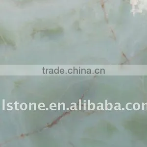 Light Green Flower Jade Stone thumbnail-1