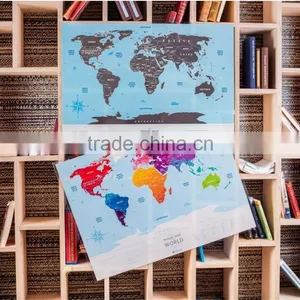 Scratchable Off World Map Large Places I've Been World Travel Map Great Scratchable World Map Gift For Any Traveller AMA-11 thumbnail-2