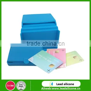 Customized Silicone Card Holder/Colorful Silicone Card Holder/Card Package thumbnail-1