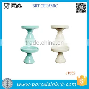 Wedding Ceramic Mini Cake Stand for Cupcake thumbnail-1
