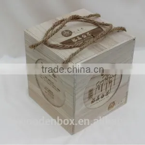 2016 Cheap Natural And ECO Empty Wooden Tea Box thumbnail-4