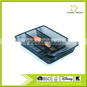 Household Metal Mesh Durable Spoons Chopsticks Storage Tray thumbnail-1