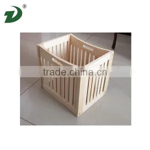 Antique Wooden Crate Box thumbnail-3