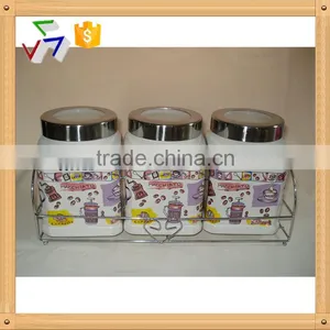 Fashion Kitchen Accessory Ceramic Canisters thumbnail-1