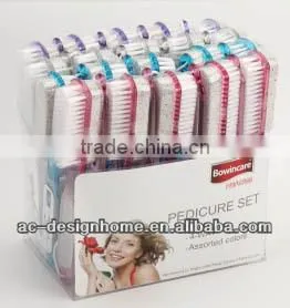 PLASTIC PEDICURE FOOT SCRAPER thumbnail-1