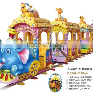So Cute Animal Elephant High Quality Guarantee Best Price Electric Train Set From Direct Professional Factory thumbnail-1