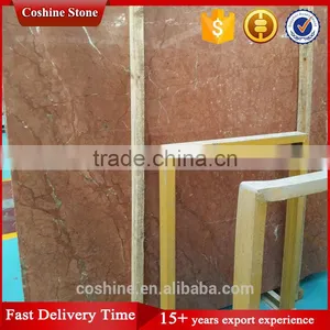 Natural Stone White Veins Alicante Coral Red Marble Slabs thumbnail-2