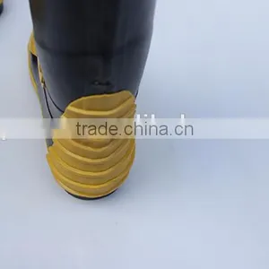 Firefighter Safety Rubber Shoes Steel Toe Fire Retardant Security Fireman Foot Protected Boots thumbnail-5