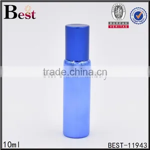 10ml Shiny Blue Roller Bottle UV Color Glass Roller Bottle Essential Oil Roller Ball Bottle thumbnail-1