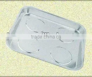 Super Size High Polish Stainless Steel Magnetic Parts Tray thumbnail-1