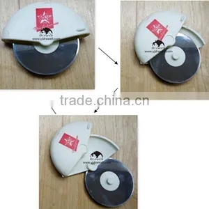 10 CM Customized Logo Print Stainless Steel Pizza Cutter thumbnail-4