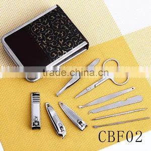 Home Use 9PCS High Quality Beauty Nail Care Nail Clippers Set Manicure Sets thumbnail-4