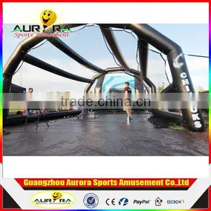 Hot Sale Inflatable Baseball Pitching Cage for Baseball Training With Net thumbnail-1