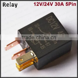 Car Ssr Relay 12v 24v 40a Violet Relay 5pin Make in China thumbnail-1