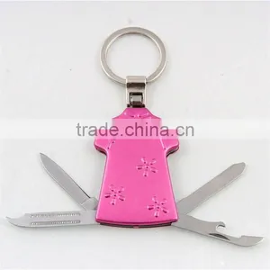 2014 New Small Multi Cheap Bottle Opener Keychain Knife Tools KC54A thumbnail-1
